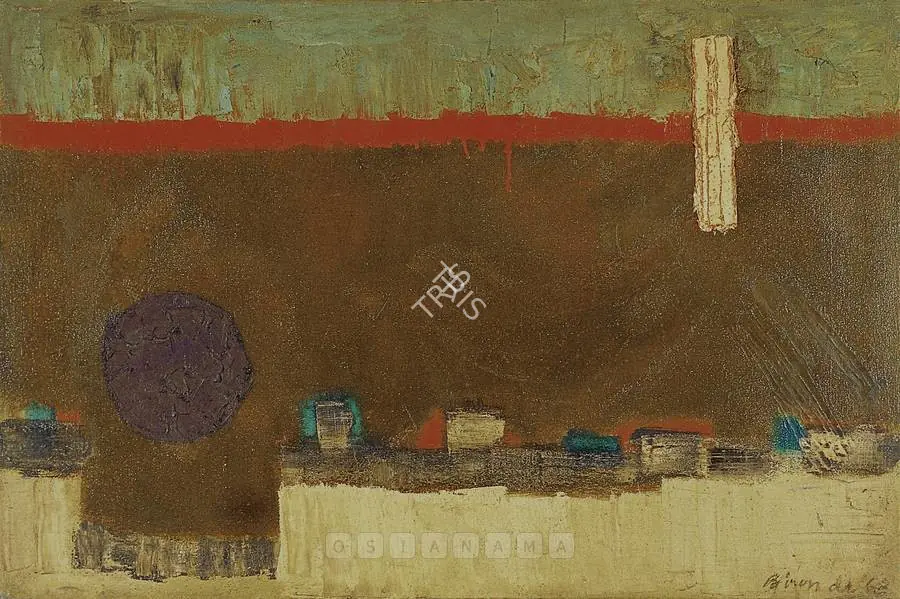 De, Biren (Artist). Untitled, 1963 | Painting