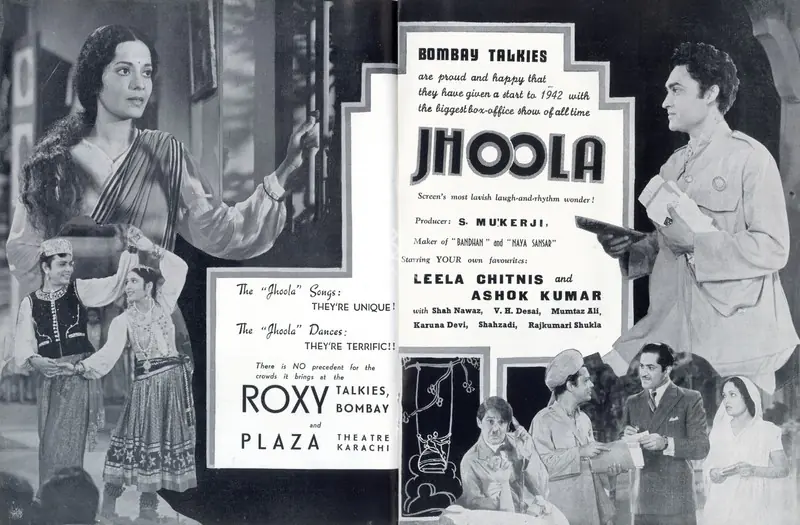 Mukerjee, S. (Producer), Jhoola, 1941 | Advertisement