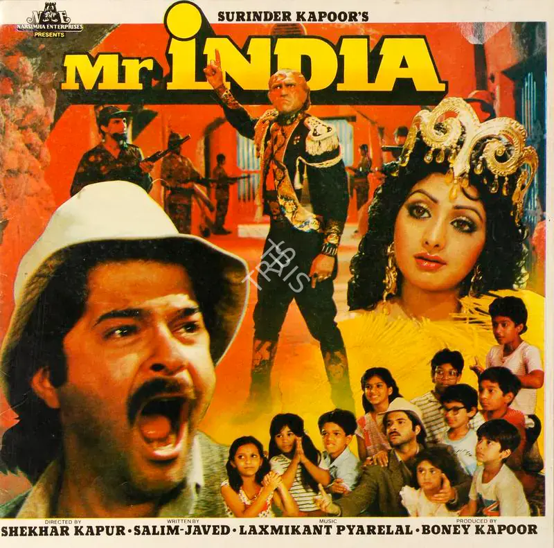 Kapoor, Boney (Producer), Mr India, 1987 | Song-Synopsis Booklet | CinemaEducation | 00779092