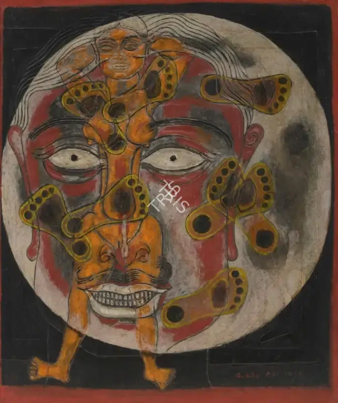 Reddy, P.T. (Artist). Conception and the Truth, 1970 | Painting