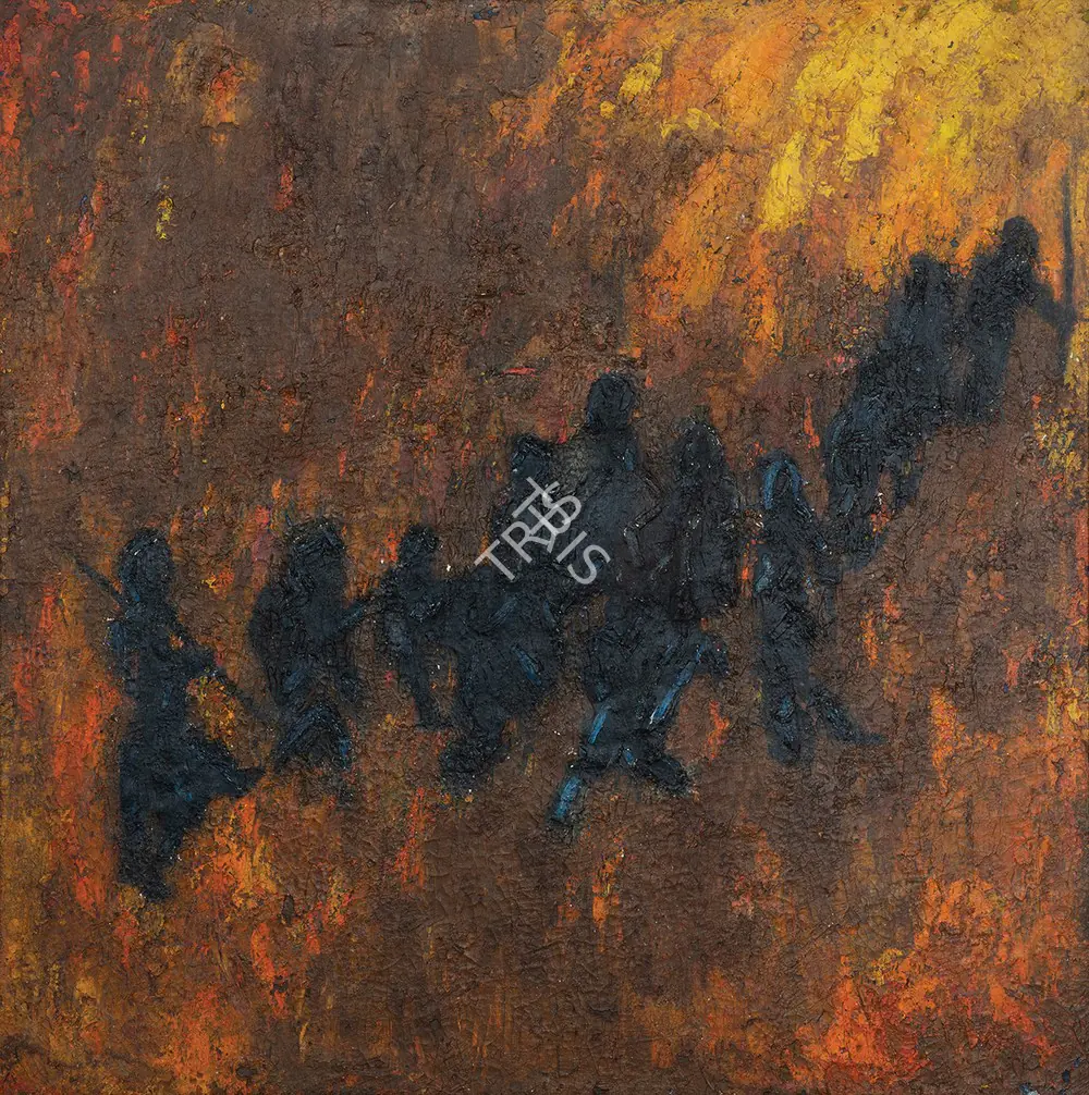Ara, K.H. (Artist). Untitled. Oil on canvas, c.1940 | Painting | FineArts | 00362380