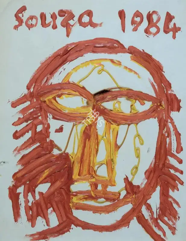 Souza, F.N. (Artist). Untitled, 1984 | Painting