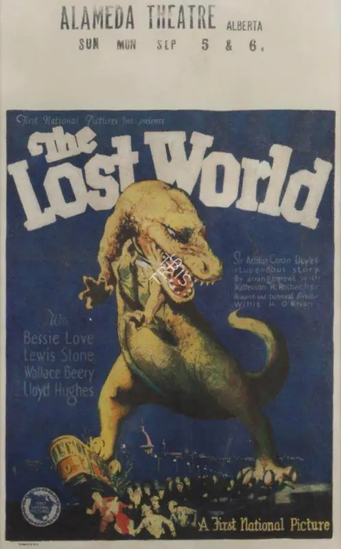 Hudson, Earl (Producer), The Lost World, 1925 | Window Card | CinemaEducation | 00790441