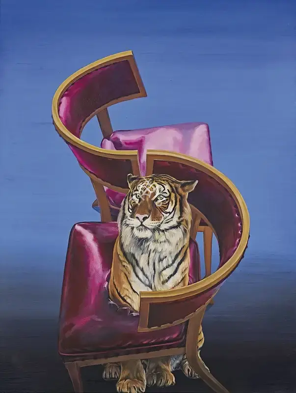 Chowdhury, Barun (Artist). I Don't Play Musical Chairs By Rules, 2009 | Painting
