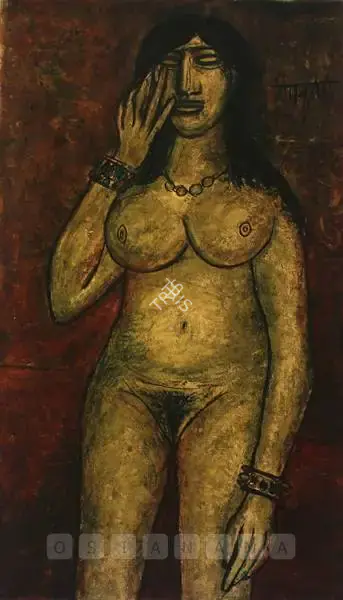 Souza, F.N. (Artist). Untitled, 1961 | Painting