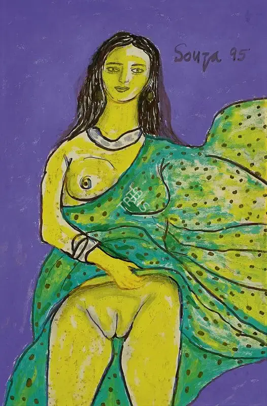 Souza, F.N. (Artist). Untitled, 1995 | Painting