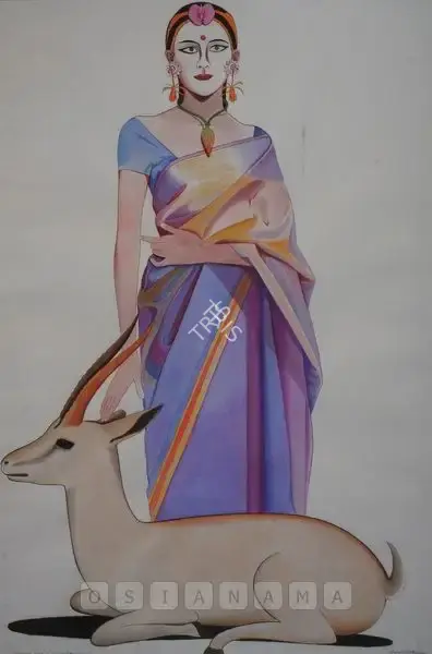 Nair, Surendran (Artist). Darwaja Kholo (Cuckoonebulopolis). Watercolour on paper, 2004 | Painting | FineArts | 00575043