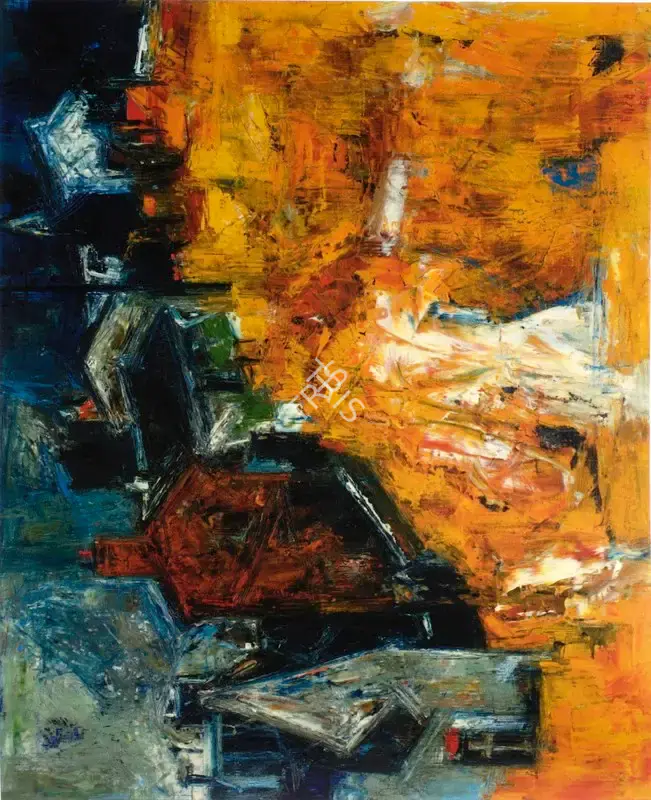 Raza, S.H. (Artist). Lumiere D'Ete, 1958 | Painting