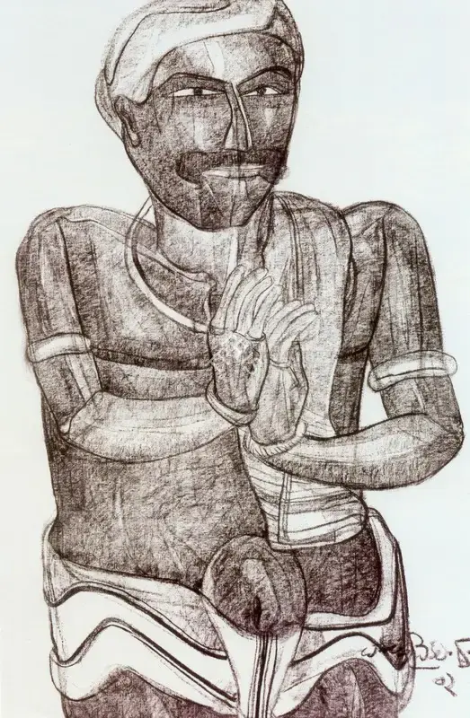 Vaikuntam, Thota (Artist). Untitled, 2007 | Painting