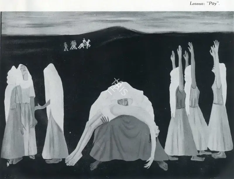 Rodr guez Lozano, Manuel (Artist). Pity, n.d. | Painting