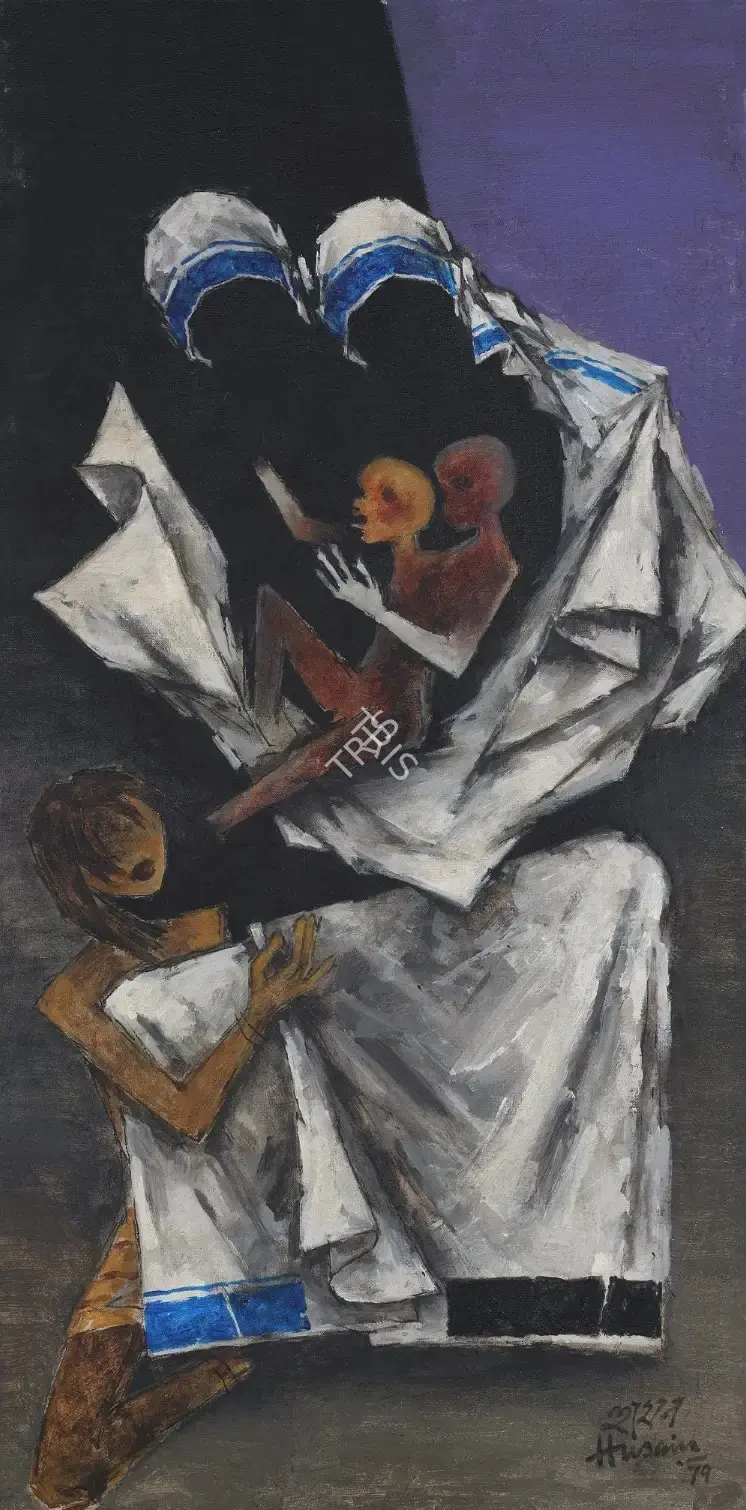 Husain, M.F. (Artist). Untitled, 1979 | Painting