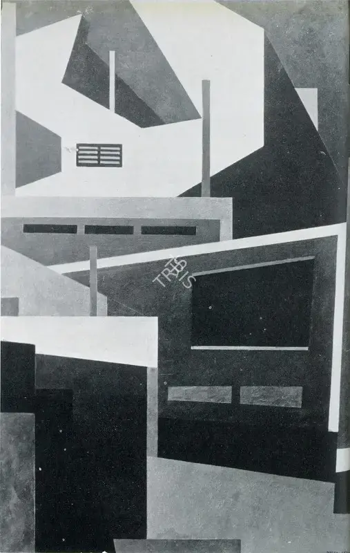 Spencer, Niles (Artist). In Fairmont, 1951 | Painting