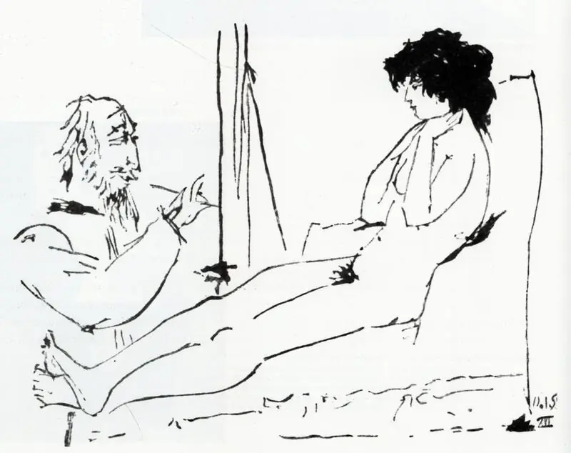 Picasso, Pablo (Artist). Untitled. n.d. | Artrends, July-October 1980 - January-April 1981 | Drawing | FineArts | 00551671