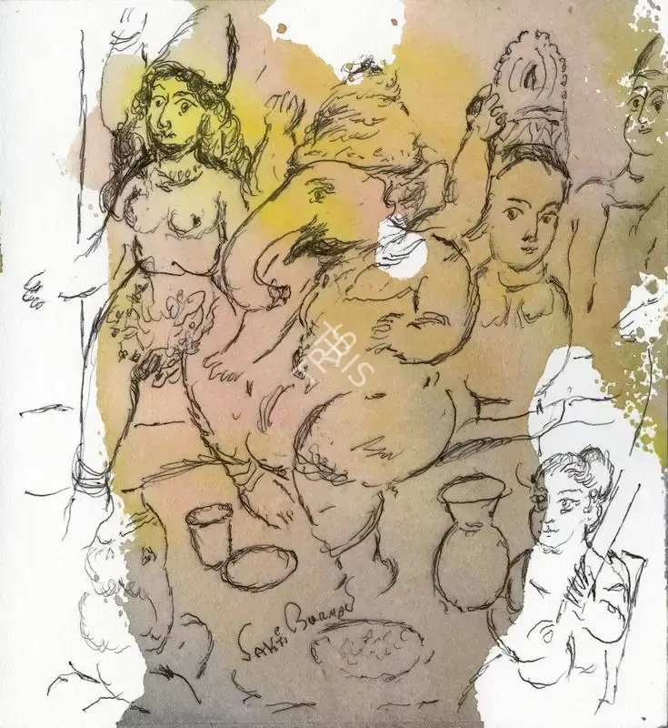 Burman, Sakti (Artist). Untitled, 2020 | Painting