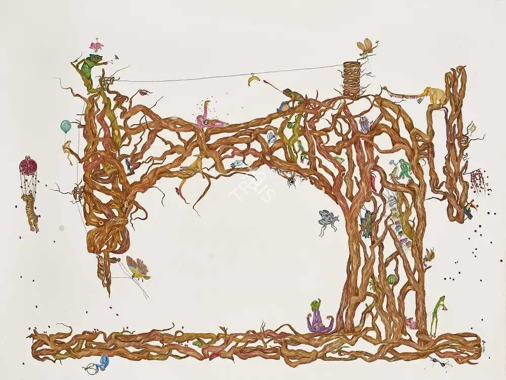 Sugandh, Yashika (Artist). Untitled, 2020 | Painting