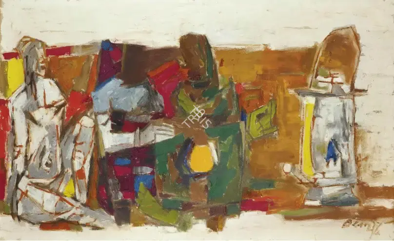 Husain, M.F. (Artist). Untitled, c.1960s | Painting