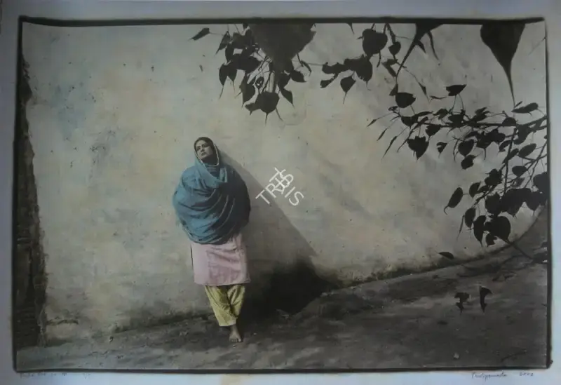 Pushpamala (Artist). Dared-E-Dil (The Anguished Heart). Unique hand-painted gelatin silver print, 2002/2007 | Print | FineArts | 00897907