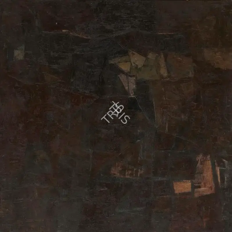 Ramkumar (Artist). Untitled. Oil on canvas, 1961 | Painting | FineArts | 00545868