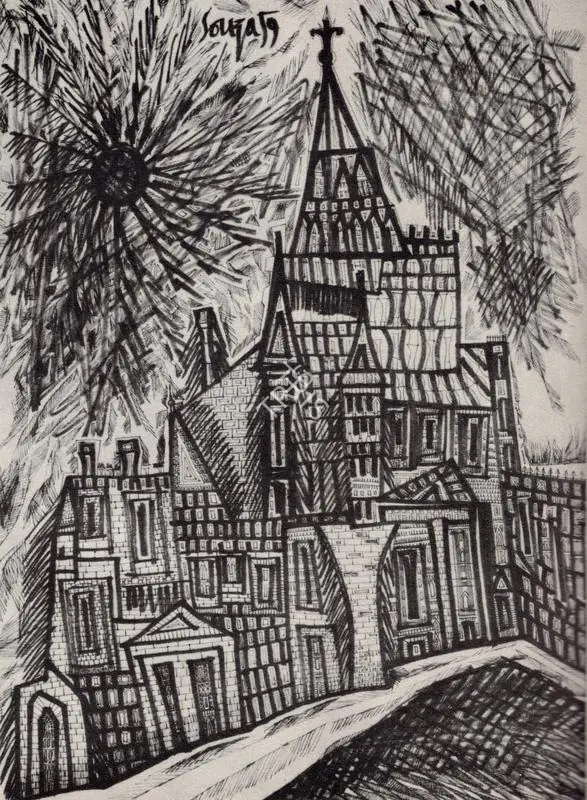 Souza, F.N. (Artist). Drawing. 1959 | Art Heritage 6, 1986-1987 | Painting | FineArts | 00530207