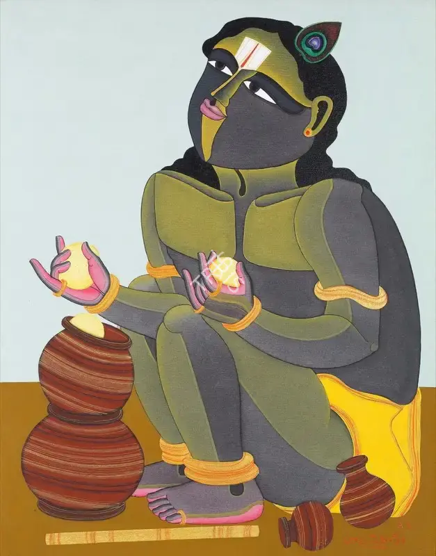 Vaikuntam, Thota (Artist). Untitled. Acrylic on canvas, 2013 | Painting | FineArts | 00331892