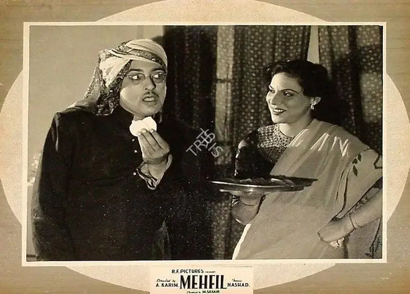 Masud, M. (Producer), Mehfil, 1957 | Lobby Card | CinemaEducation | 00820151