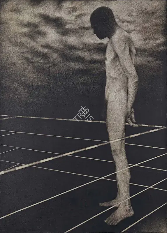 Broota, Rameshwar (Artist). Man - 18th, 1983 | Painting