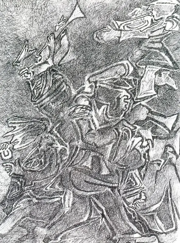Khanna, Krishen (Artist). Untitled, 2000 | Drawing