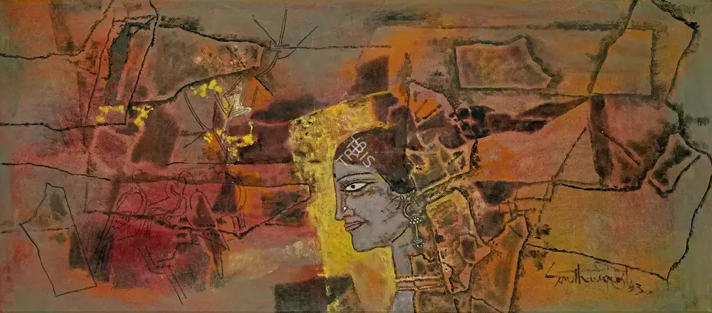 Santhanaraj, A.P. (Artist). Untitled, 1963 | Painting
