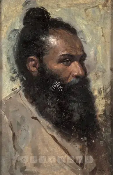 Haldankar, G.S. (Artist). Portrait Of A Sadhu, late 1940s | Painting