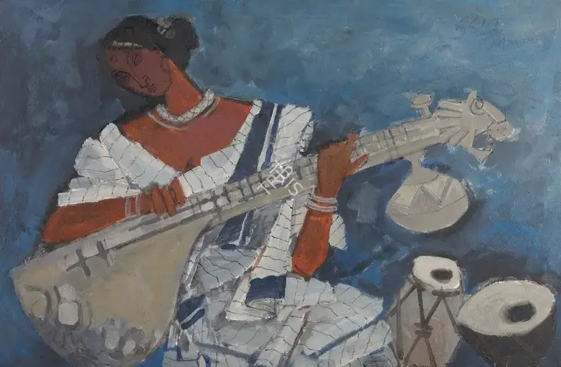 Husain, M.F. (Artist). Untitled, n.d. | Painting