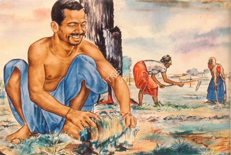 Ahmed, Anna Molka (Artist). Southern Punjabi Farmers, n.d. | Painting