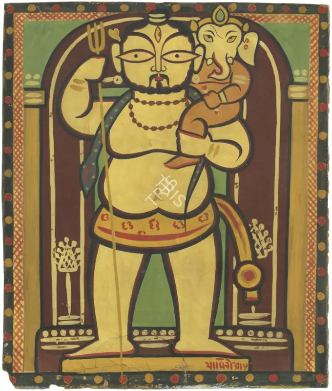 Roy, Jamini (Artist). Untitled, n.d. | Painting