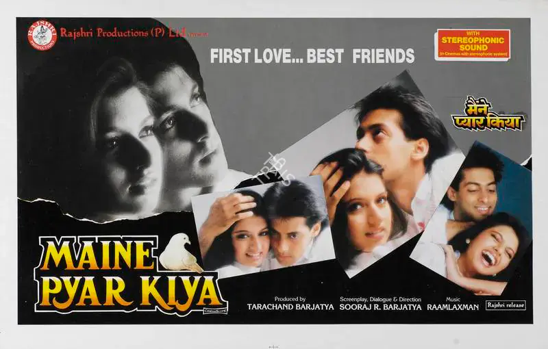Barjatya, Tarachand (Producer), Maine Pyar Kiya, 1989 | Lobby Card | CinemaEducation | 00786378