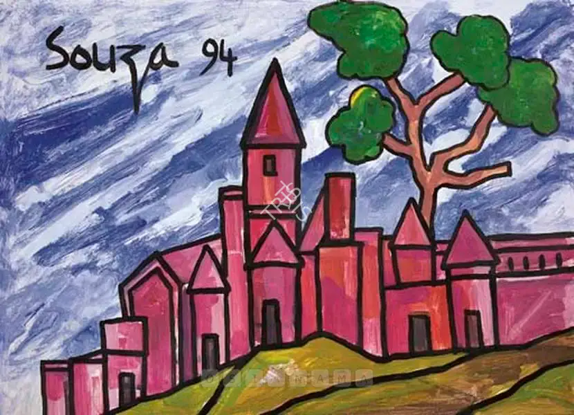 Souza, F.N. (Artist). Untitled, 1994 | Painting