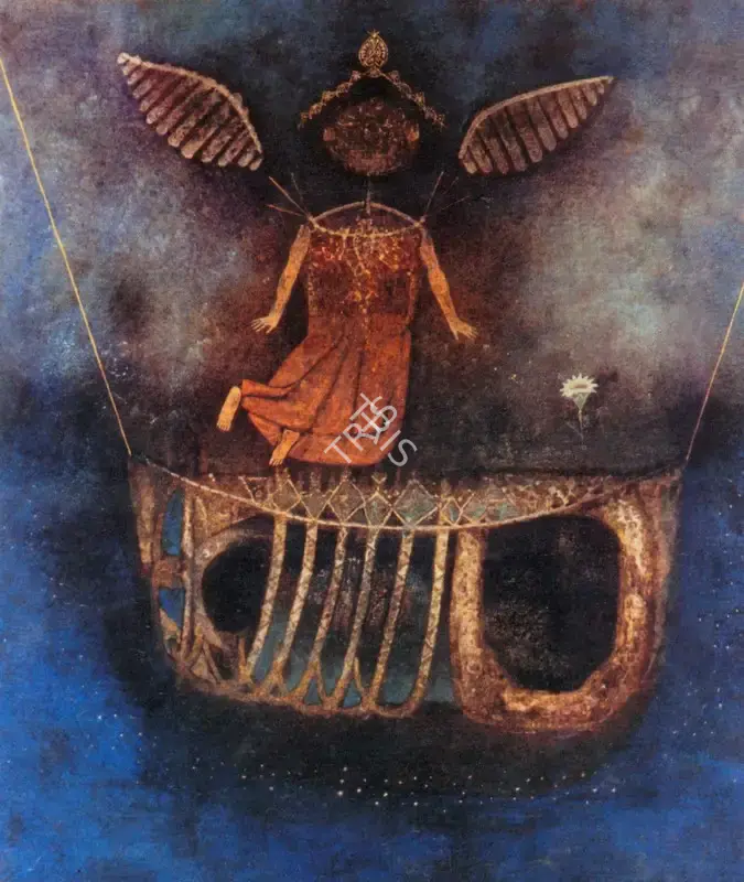 Pyne, Ganesh (Artist). Swing, 1968 | Painting