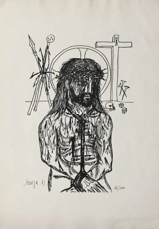 Souza, F.N. (Artist). Untitled, 1963 | Graphic Art