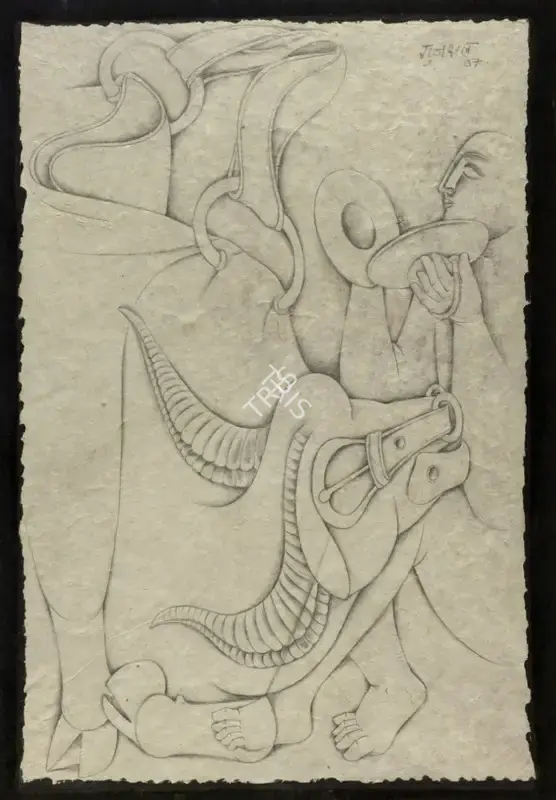 Gujral, Satish (Artist). Untitled, 2007 | Painting