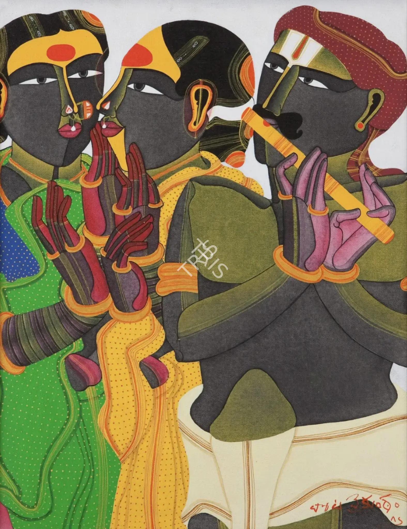 Vaikuntam, Thota (Artist). Untitled, 2012 | Painting