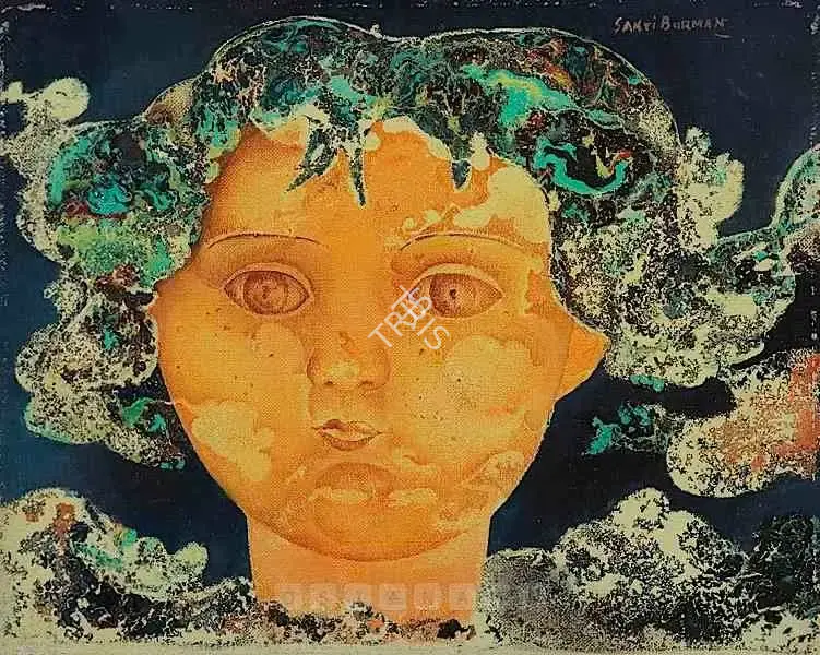 Burman, Sakti (Artist). Untitled, c.1970s | Painting