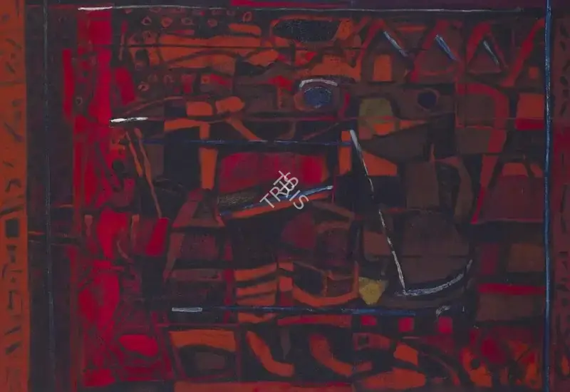 Kudallur, Achutan (Artist). Untitled. Acrylic on canvas, 2016 | Painting | EconomicsArt | 00871049