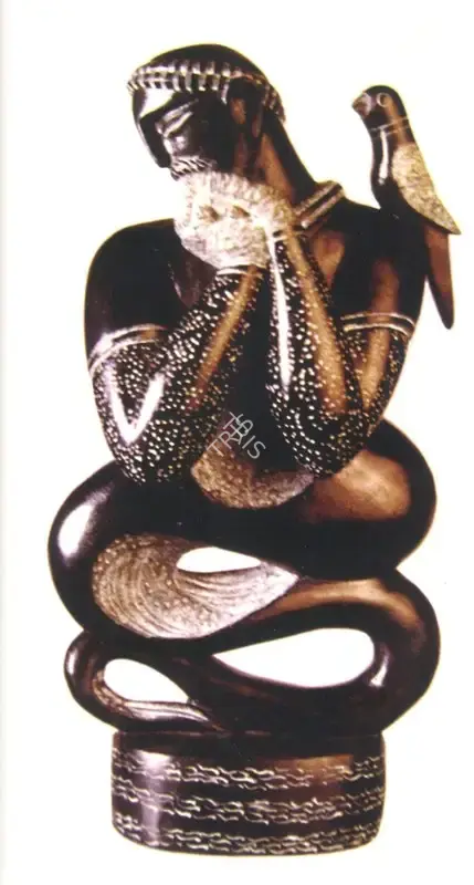 Gujral, Satish (Artist). Nagapurush. Granite, 1998 | Marg, September 2008 | Sculpture | FineArts | 00675211