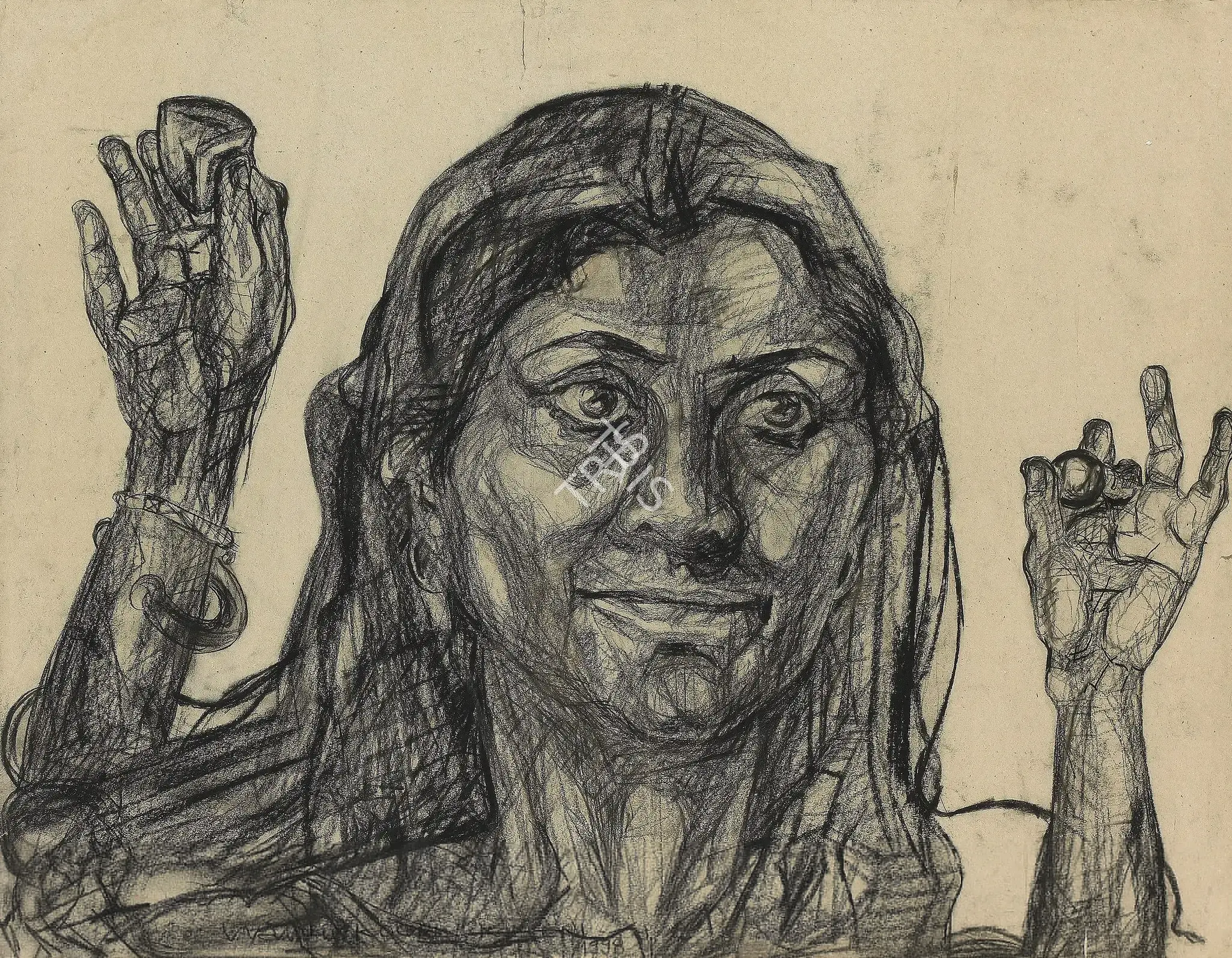Kolleri, Valsan Koorma (Artist). P.T.O., 1998 | Drawing