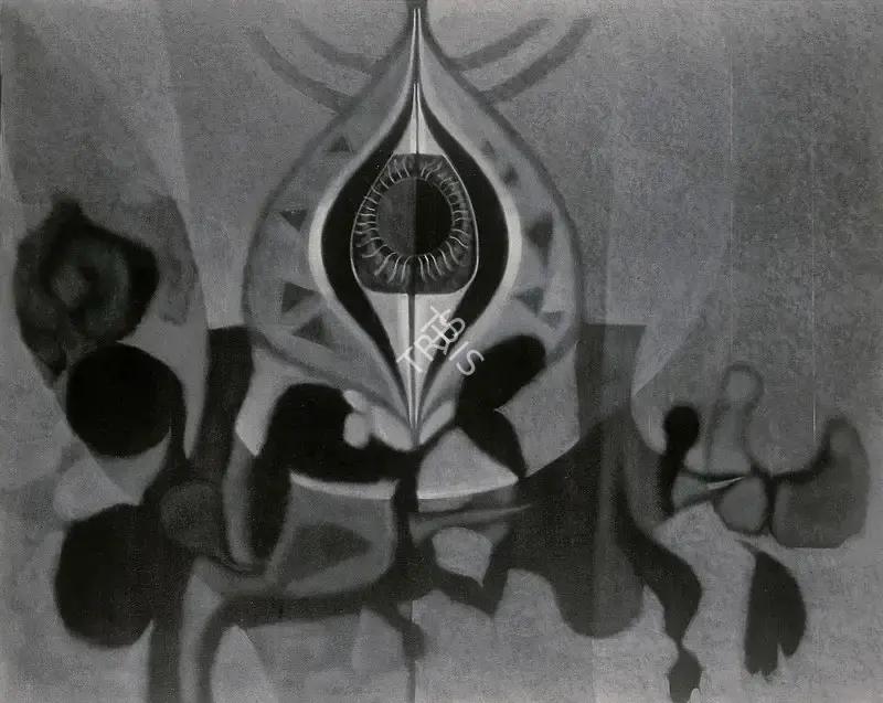 Ali, J. Sultan (Artist). Bhairava, 1980 | Painting