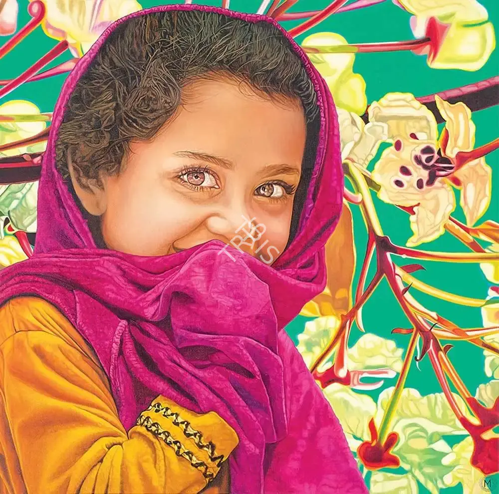 Biswas, Mousumi (Artist). Blossom, n.d. | Painting