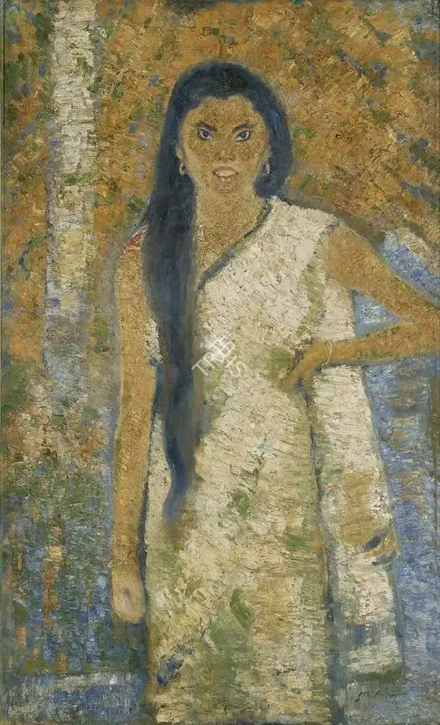 Baij, Ramkinkar (Artist). Swapnamoyi, c.1940 | Painting