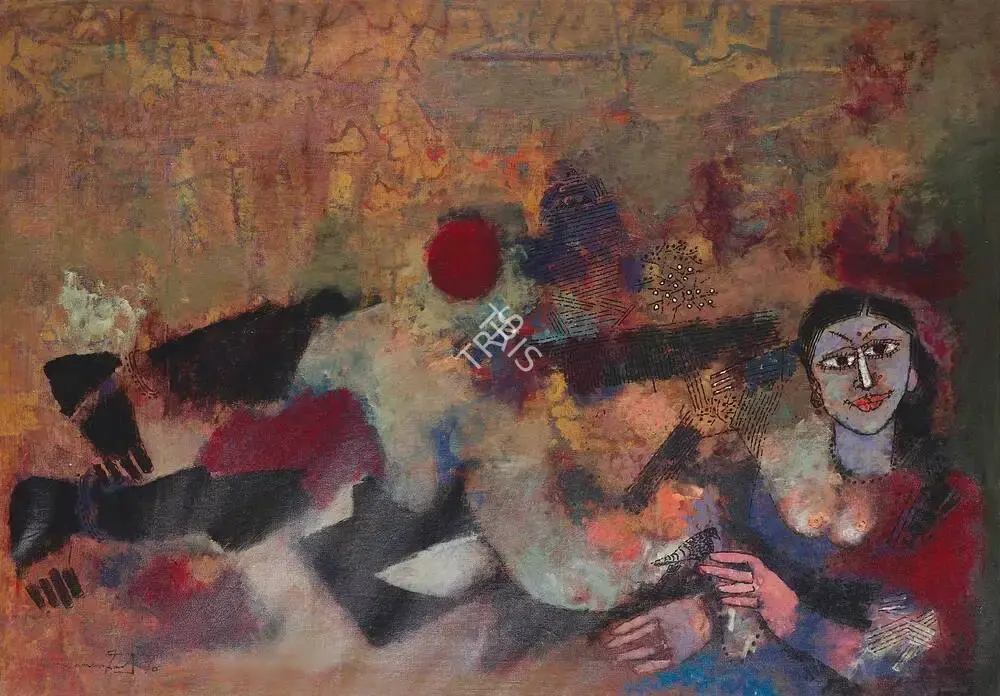 Santhanaraj, A.P. (Artist). Untitled, 1970 | Painting