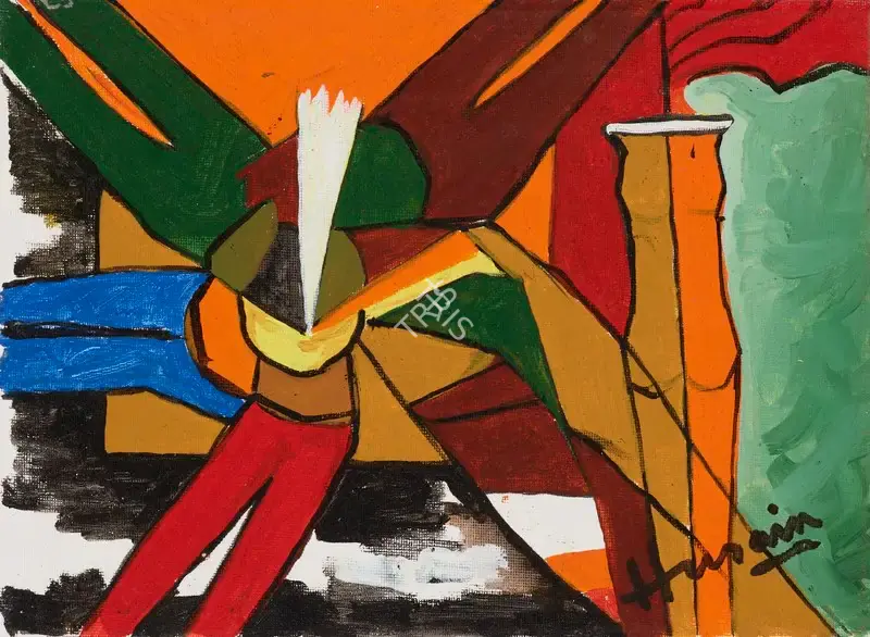 Husain, M.F. (Artist). Untitled, c. early 1990s | Painting