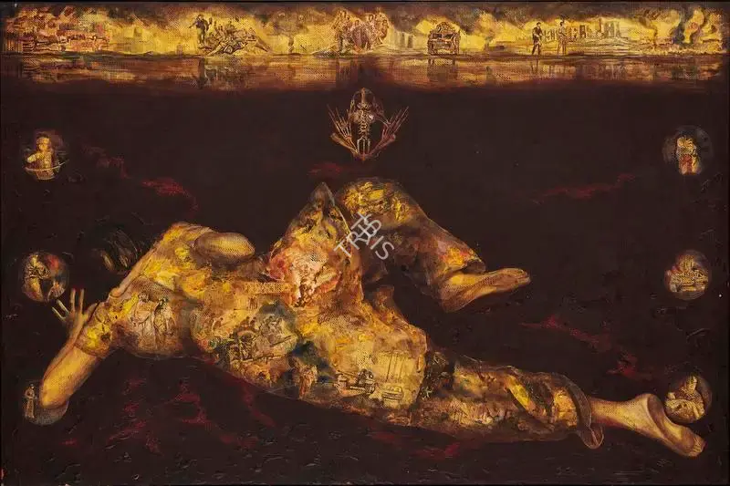 Basak, Aditya (Artist). Untitled. Oil on canvas, n.d. | Painting | FineArts | 00417528