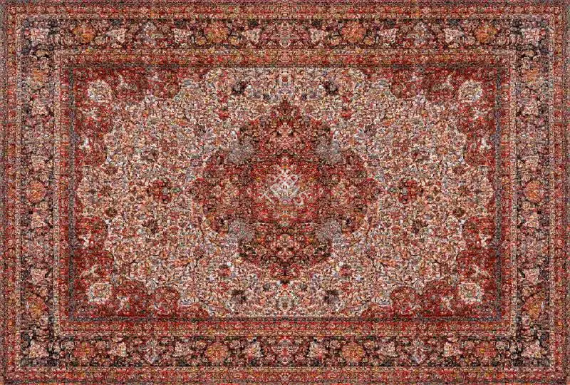 Rana, Rashid (Artist). Red Carpet - 4. Diasec mounted chromogenic print; Edition 4/5, 2007-2008 | Print | FineArts | 00339503