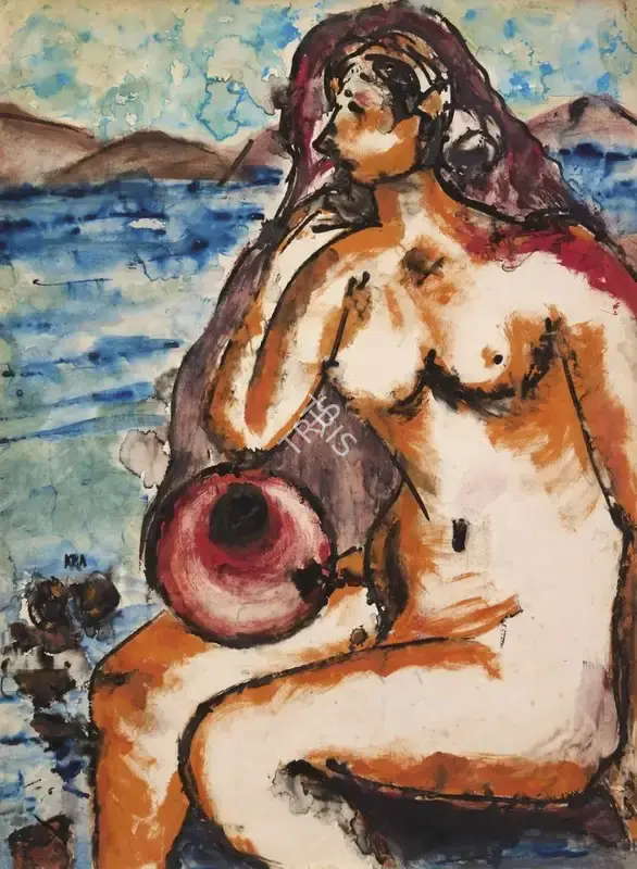 Ara, K.H. (Artist). Untitled, circa 1970 | Painting